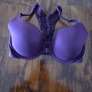 Purple Lace Women's Bra